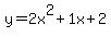 y=2+x%5E2%2B1+x%2B2