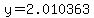 y=2.010363