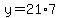 y=21%2A7