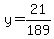 y=21%2F189