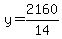 y=2160%2F14