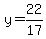 y=22%2F17