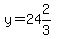 y=24%262%2F3