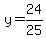 y=24%2F25