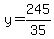 y=245%2F35