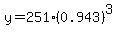 y=251%280.943%29%5E3