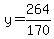 y=264%2F170