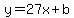 y=27x%2Bb