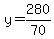 y=280%2F70