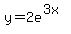 y=2e%5E%283x%29