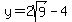 y=2sqrt%289%29-4