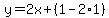 y=2x%2B%281-2%2A1%29