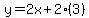 y=2x%2B2%283%29