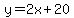 y=2x%2B20