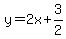 y=2x%2B3%2F2