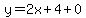 y=2x%2B4%2B0