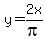 y=2x%2Fpi