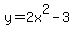 y=2x%5E2-3