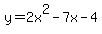 y=2x%5E2-7x-4