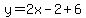 y=2x-2%2B6