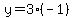 y=3%28-1%29