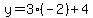 y=3%28-2%29%2B4