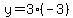 y=3%28-3%29