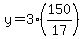y=3%28150%2F17%29