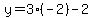 y=3%2A%28-2%29-2