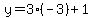 y=3%2A%28-3%29%2B1