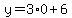 y=3%2A0%2B6