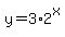 y=3%2A2%5Ex