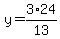 y=3%2A24%2F13