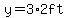y=3%2A2ft