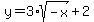 y=3%2Asqrt%28-x%29%2B2