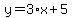 y=3%2Ax%2B5