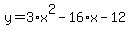 y=3%2Ax%5E2-16%2Ax-12