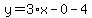 y=3%2Ax-0-4