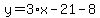 y=3%2Ax-21-8