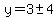 y=3%2B-+4