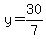 y=30%2F7