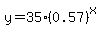 y=35%280.57%29%5Ex