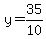 y=35%2F10