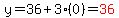 y=36%2B3%280%29=red%2836%29