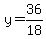 y=36%2F18