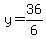 y=36%2F6