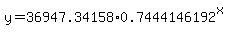 y=36947.34158%2A0.7444146192%5Ex