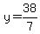 y=38%2F7