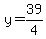 y=39%2F4