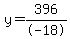 y=396%2F-18